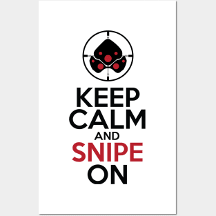 Keep Calm and Snipe On Posters and Art